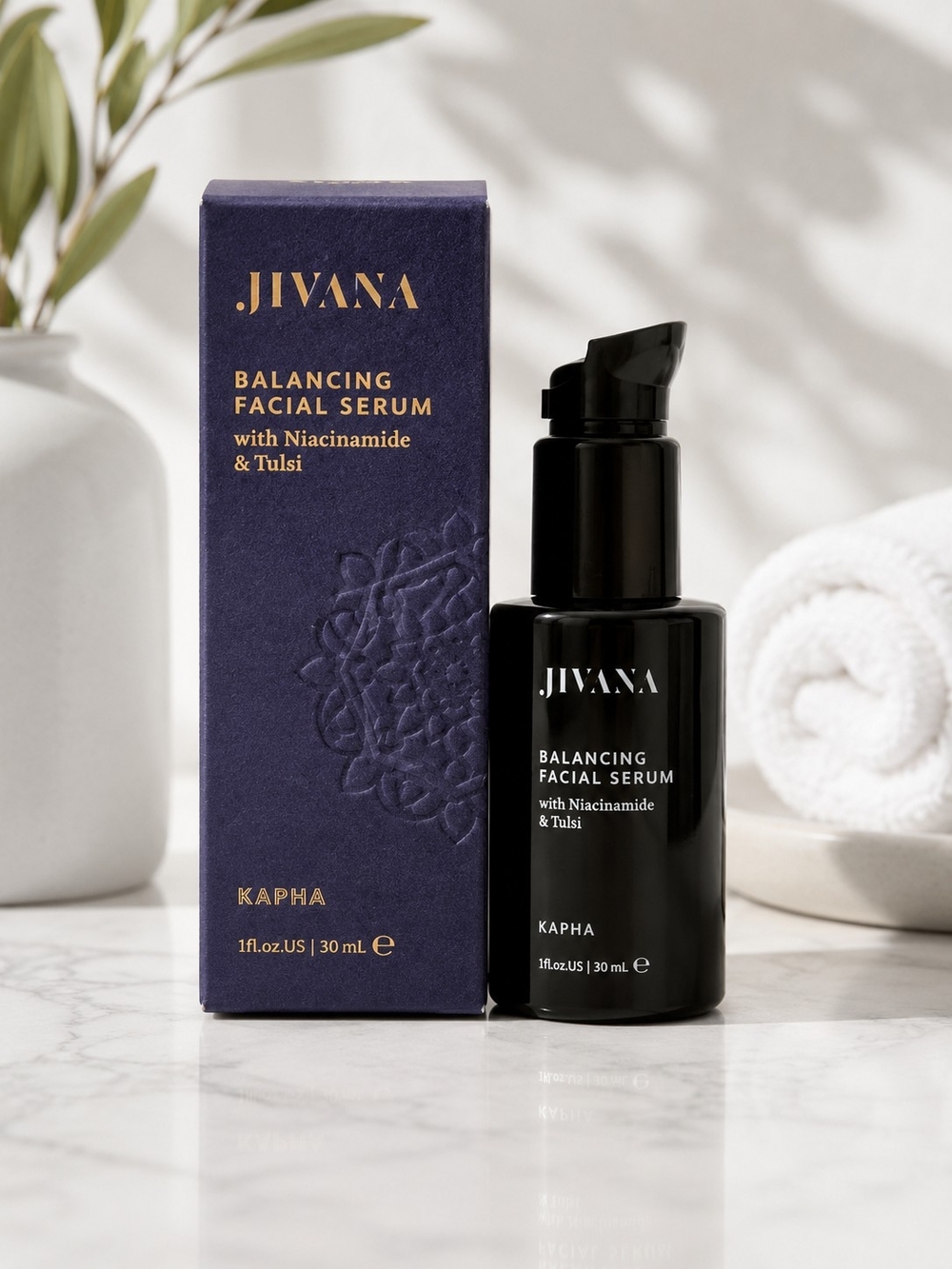 Kapha Balancing Facial Serum - Regulate Oil And Calms Skin